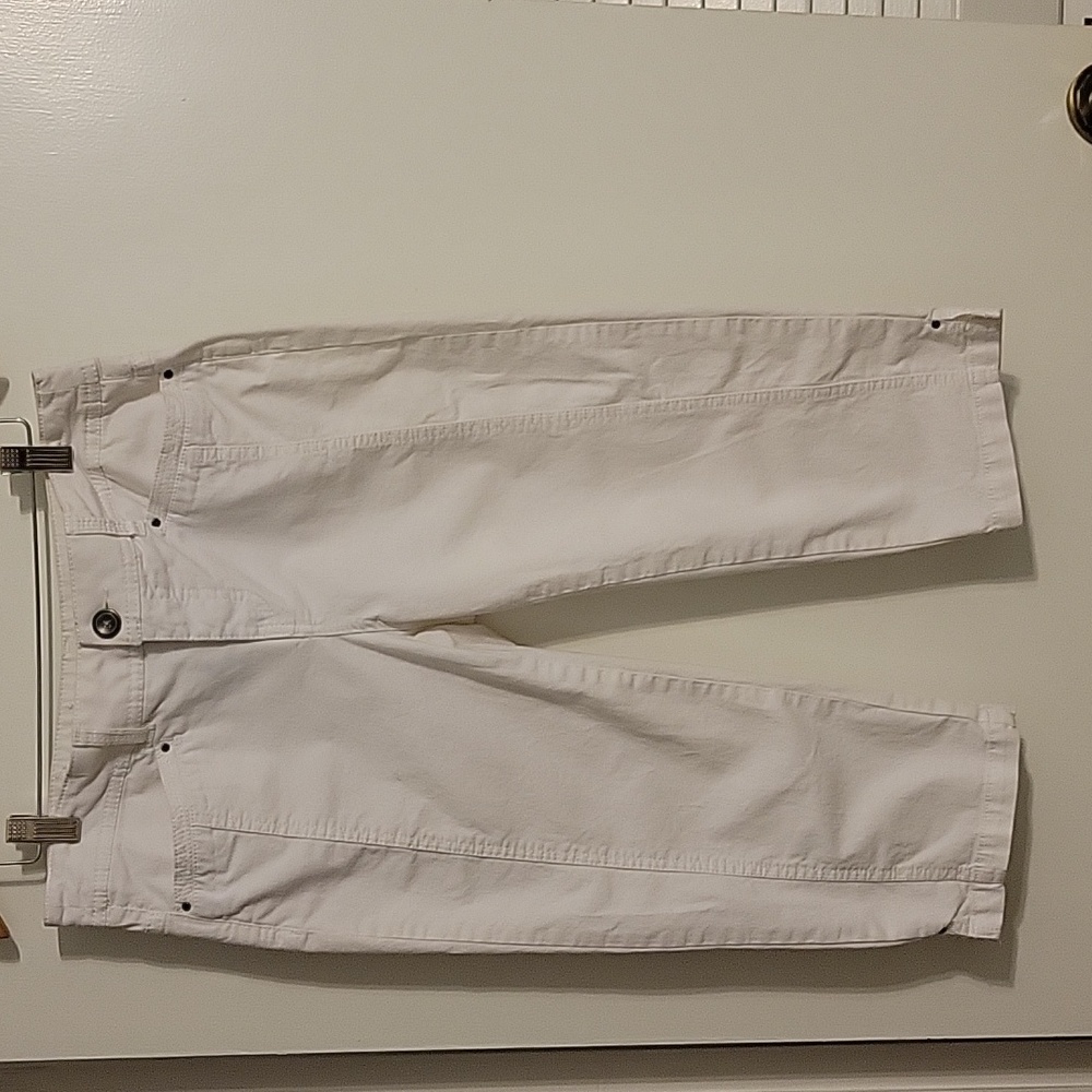Style & Co. White Capris Pants Size 6P